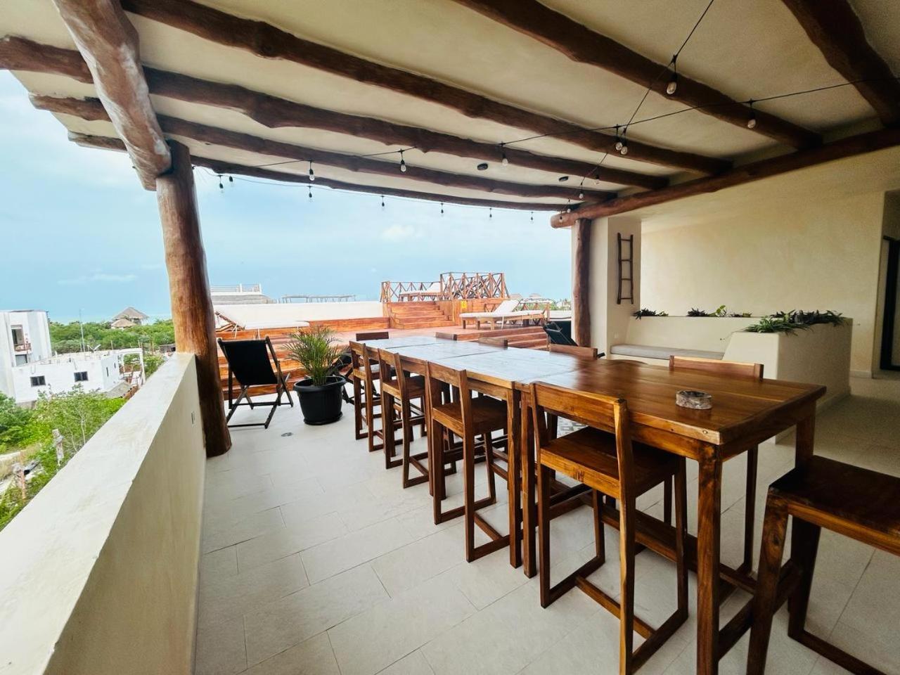 شقة Sunsteps Casa Holbox المظهر الخارجي الصورة