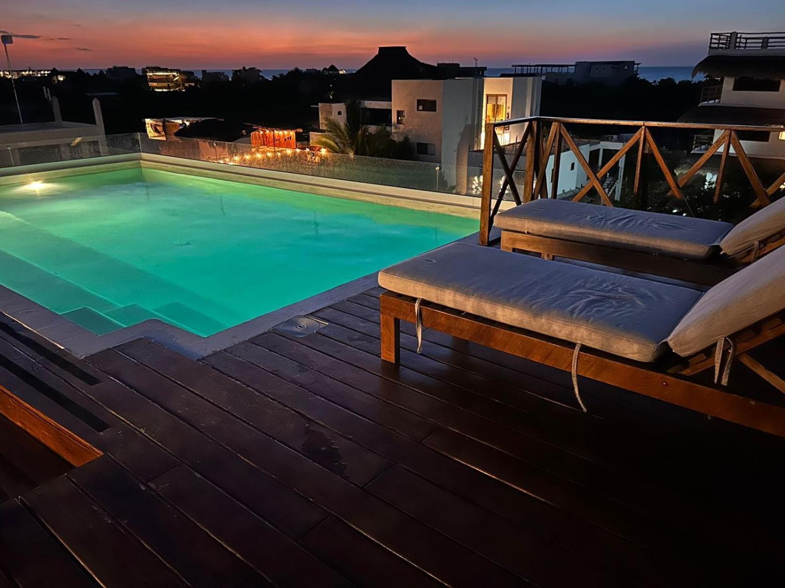 شقة Sunsteps Casa Holbox المظهر الخارجي الصورة