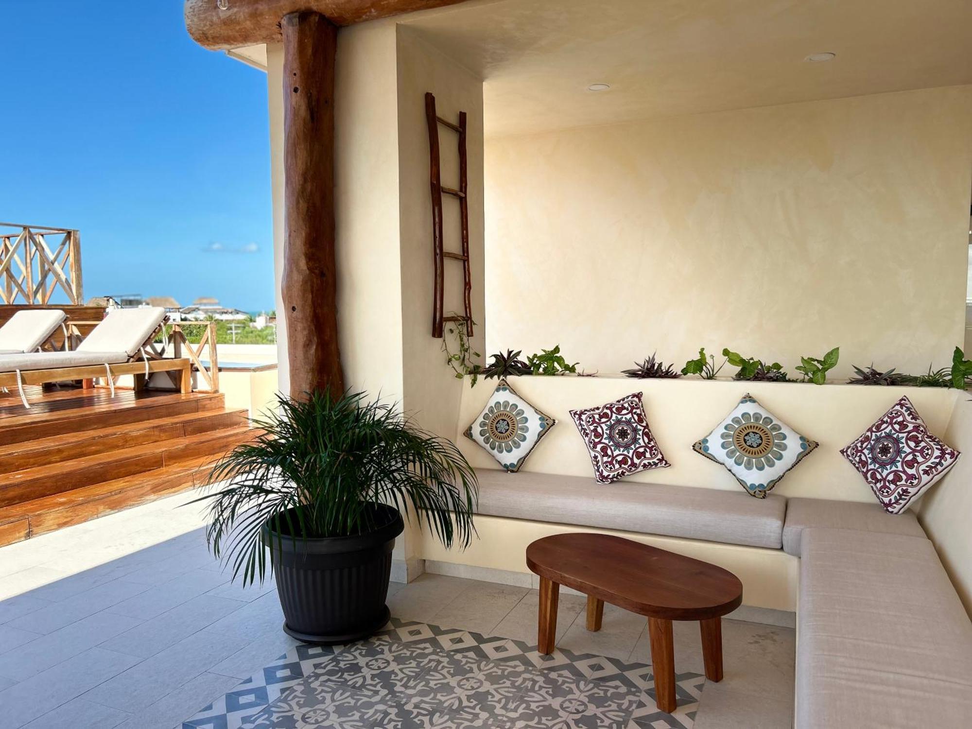 شقة Sunsteps Casa Holbox المظهر الخارجي الصورة