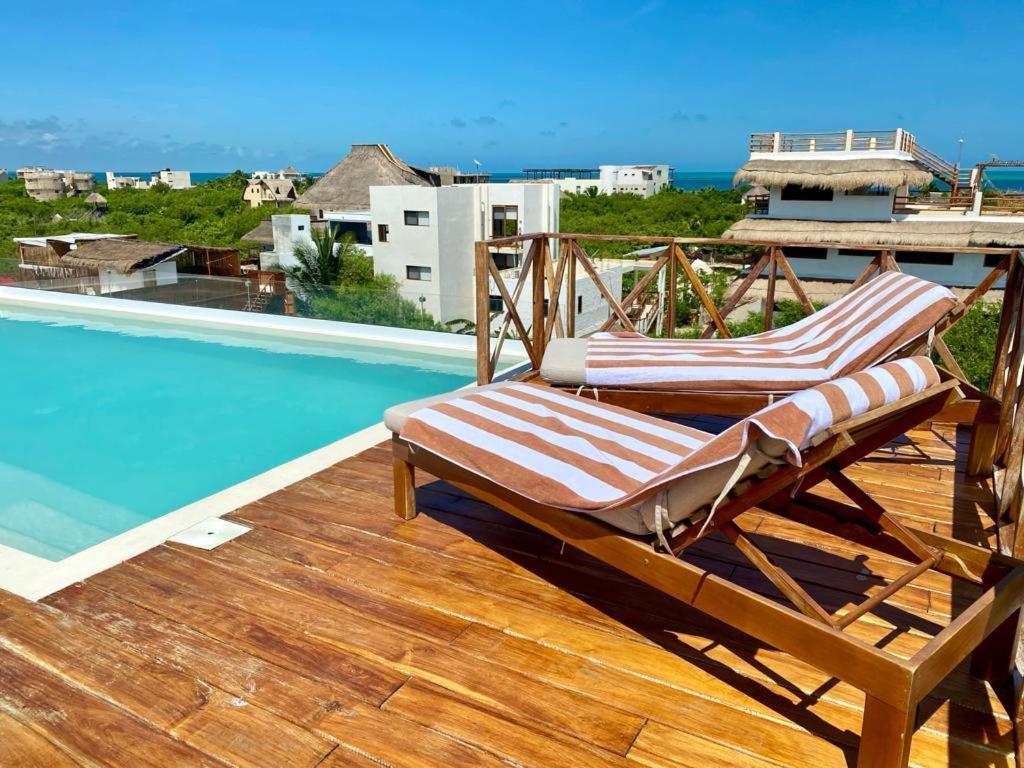 شقة Sunsteps Casa Holbox المظهر الخارجي الصورة