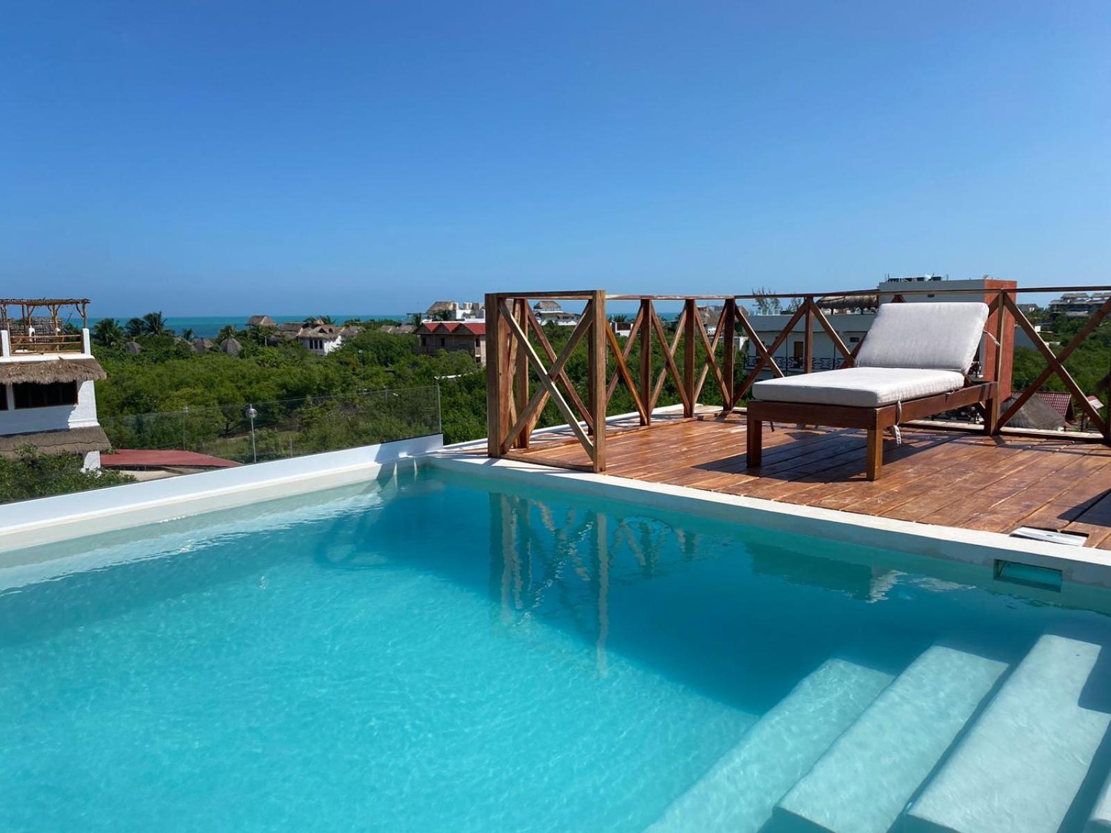 شقة Sunsteps Casa Holbox المظهر الخارجي الصورة