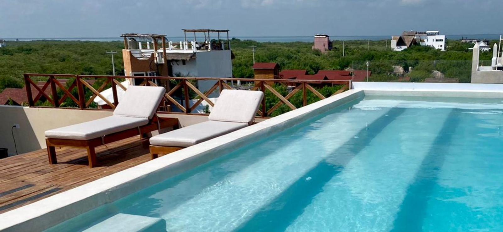شقة Sunsteps Casa Holbox المظهر الخارجي الصورة