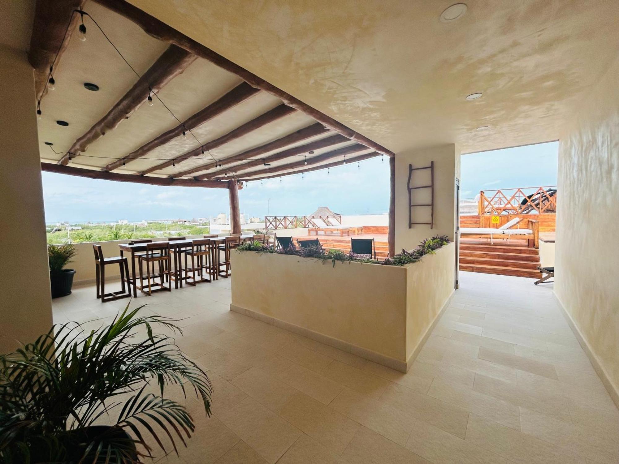 شقة Sunsteps Casa Holbox المظهر الخارجي الصورة