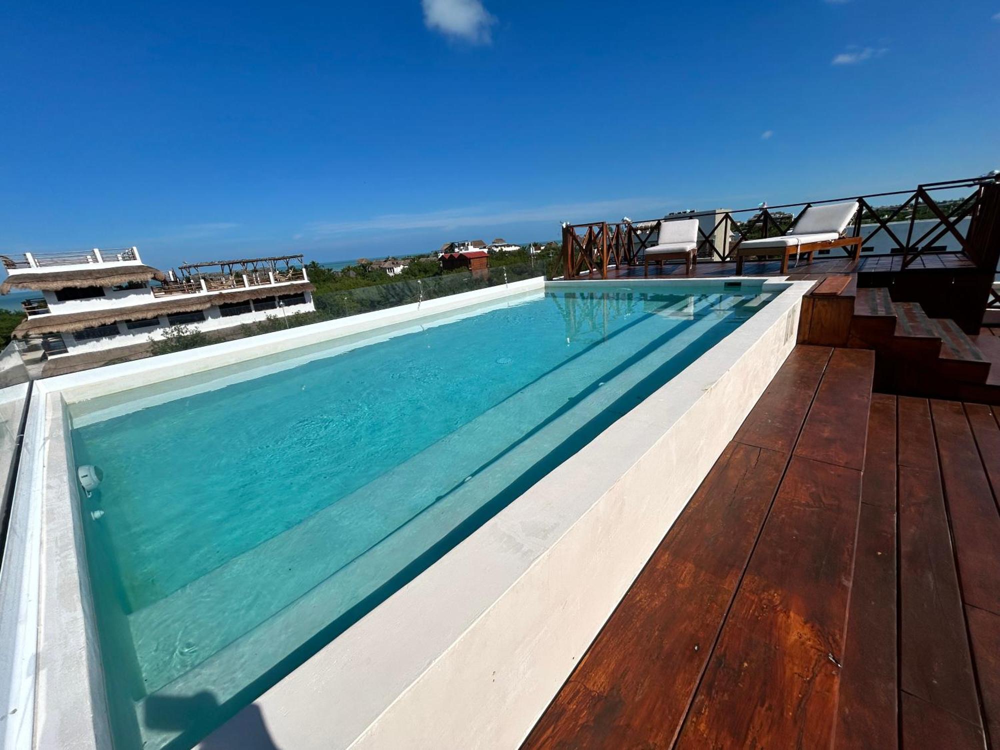 شقة Sunsteps Casa Holbox المظهر الخارجي الصورة